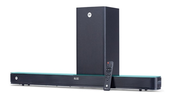 മോട്ടറോള ആംഫിസൗണ്ട് എക്സ് 100W സൗണ്ട്ബാർ: സവിശേഷതകൾ