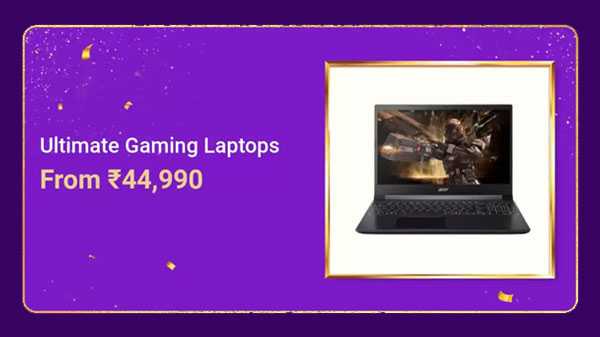 അൾട്ടിമേറ്റ് ഗെയിമിംഗ് ലാപ്ടോപ്പുകൾക്ക്  44,990 രൂപ മുതൽ