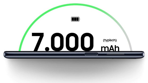 7,000 എംഎഎച്ച് ബാറ്ററി