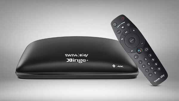 ടാറ്റ സ്കൈ ബിംഗ് + സെറ്റ്-ടോപ്പ് ബോക്സ്