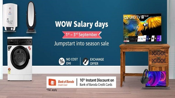 ഹെഡ്ഫോണുകളും ഇയർബഡുകളും 50 ശതമാനം വരെ കിഴിവിൽ ആമസോൺ