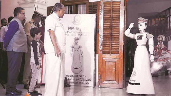 പോലീസ് സേനയിൽ റോബോട്ട്