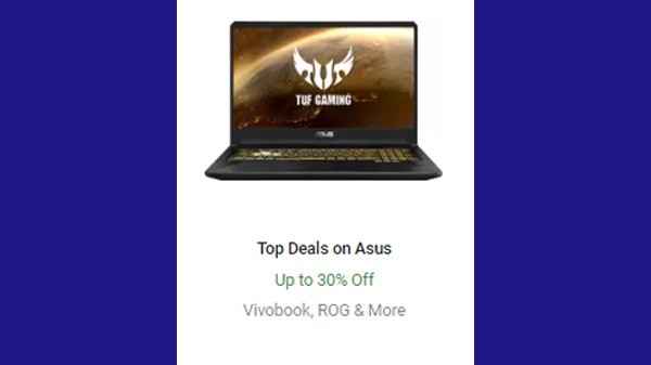 മികച്ച അസ്യൂസ് ലാപ്ടോപ്പുകൾക്ക് 30% വരെ കിഴിവ്