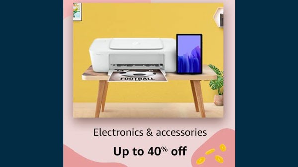 ഇലക്ട്രോണിക്സ്, ആക്സസറീസ് എന്നിവയിൽ 40% വരെ കിഴിവ്
