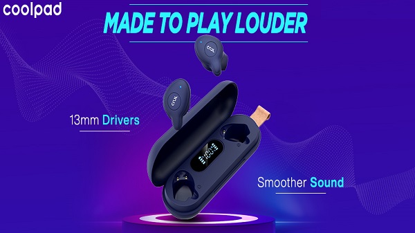 കൂൾപാഡ് കൂൾ ബാസ് ബഡ്സ് ടിഡബ്ല്യുഎസ് ഇയർഫോണുകൾ