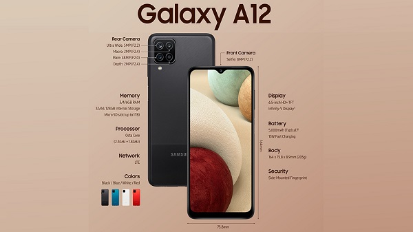 സാംസങ് ഗാലക്‌സി എ 12 ലോഞ്ച് ഇന്ത്യയിൽ