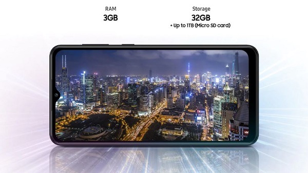 സാംസങ് ഗാലക്‌സി എ02: സവിശേഷതകൾ