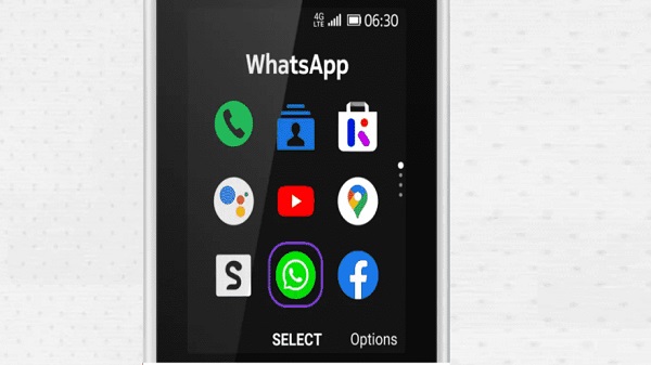 വാട്ട്‌സ്ആപ്പ് സപ്പോർട്ട് വരുന്ന നോക്കിയ 6300 4 ജി ഫീച്ചർ ഫോൺ