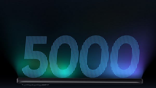 30W ഡാർട്ട് ചാർജ് സപ്പോർട്ടുമായി വരുന്ന 5,000 എംഎഎച്ച് ബാറ്ററി