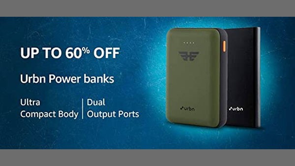 60% വരെ കിഴിവിൽ അർബൻ പവർ ബാങ്കുകൾ