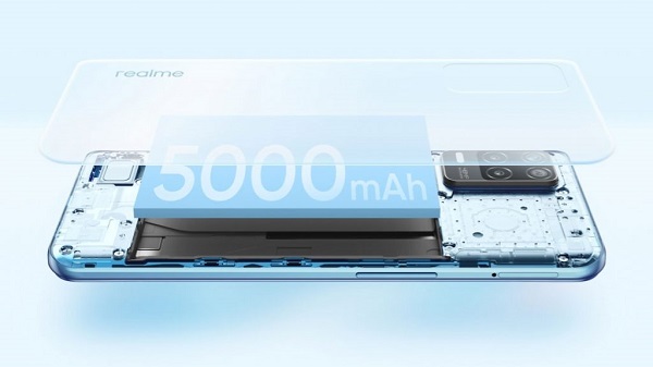 18W ഫാസ്റ്റ് ചാർജിംഗ് സപ്പോർട്ടുള്ള 5,000 എംഎഎച്ച് ബാറ്ററി