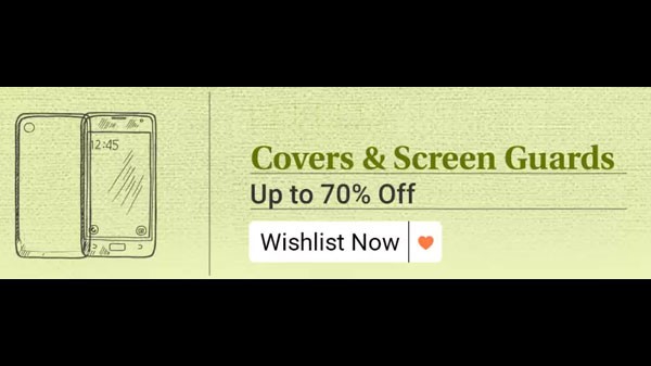 മൊബൈൽ കവറുകൾക്കും സ്‌ക്രീൻ ഗാർഡുകൾക്കും 70% വരെ കിഴിവ്