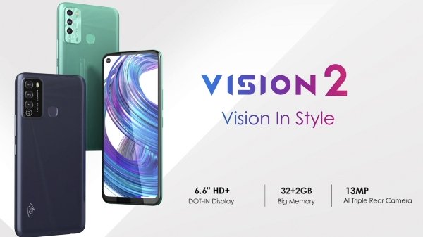 ഐറ്റൽ വിഷൻ 2 സ്മാർട്ഫോണിൻറെ വിലയും ലഭ്യതയും