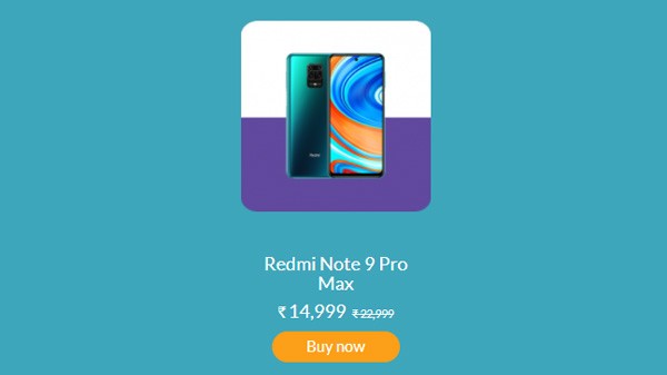 റെഡ്മി നോട്ട് 9 പ്രോ മാക്‌സ് 