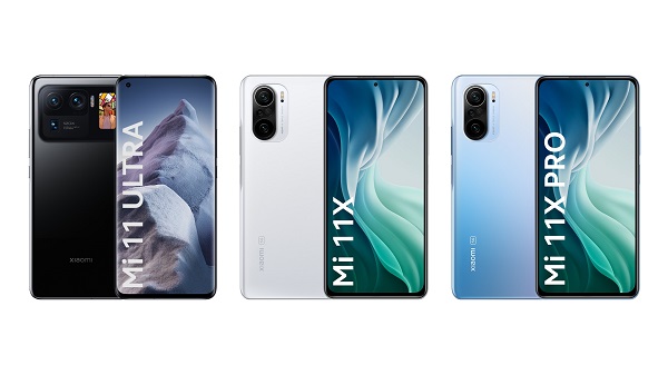 ഷവോമി എംഐ 11 അൾട്ര, എംഐ 11എക്സ്, എംഐ 11എക്സ് പ്രോ: വില, ലഭ്യത