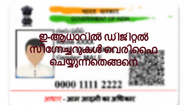 ഇ-ആധാർ