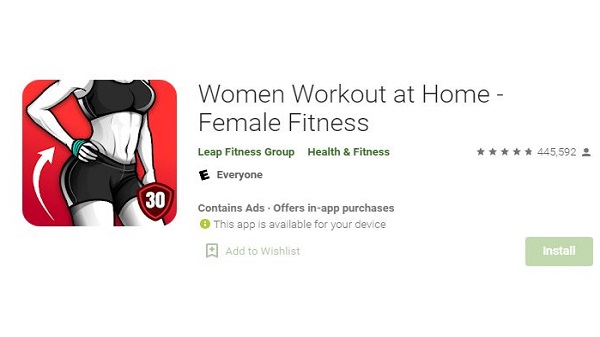 വുമൺ വർക്ക്ഔട്സ് അറ്റ് ഹോം ബൈ ലീപ് ഫിറ്റ്നസ് ഗ്രൂപ്പ് 