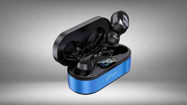 പിട്രോൺ ബാസ്ബഡ്സ് പ്ലസ് ട്രൂ വയർലെസ് ബ്ലൂടൂത്ത് 5.0 ഹെഡ്ഫോൺസ്