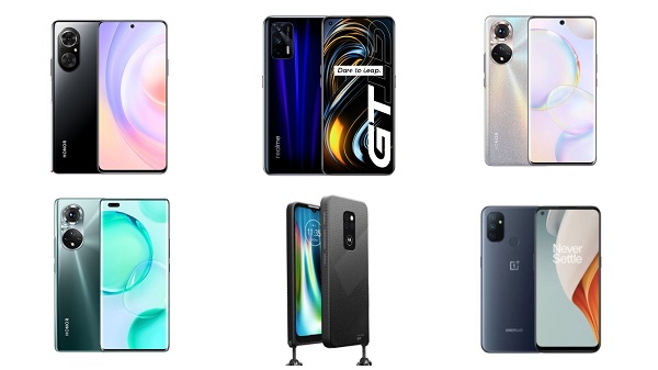 മോട്ടറോള, വൺപ്ലസ്, ഹോണർ, റിയൽമി