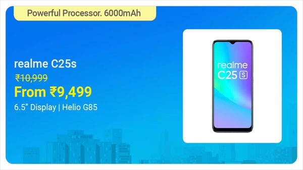 റിയൽമി സി 25 എസ്