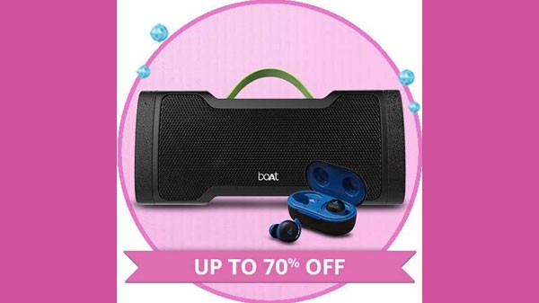 ഹെഡ്‌ഫോണുകൾക്കും സ്പീക്കറുകൾക്കും 70% വരെ കിഴിവ്