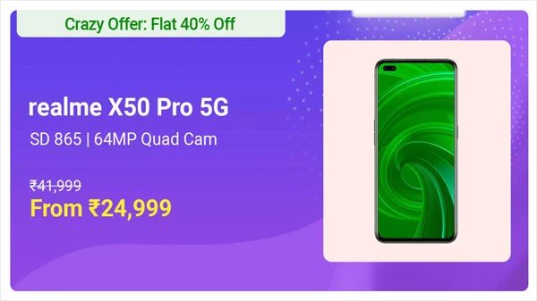 റിയൽ‌മി എക്സ്50 പ്രോ 5ജി