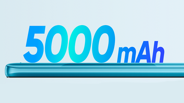  റിവേഴ്സ് വയർഡ് ചാർജിംഗിനെ സപ്പോർട്ട് ചെയ്യുന്ന 5,000 എംഎഎച്ച് ബാറ്ററി
