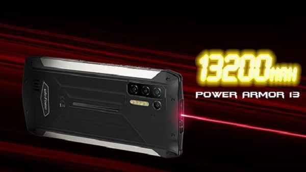 13,200 എംഎഎച്ച് ബാറ്ററിയുമായി യുലെഫോൺ പവർ ആർമർ 13 റഗ്ഡ് സ്മാർട്ട്‌ഫോൺ 