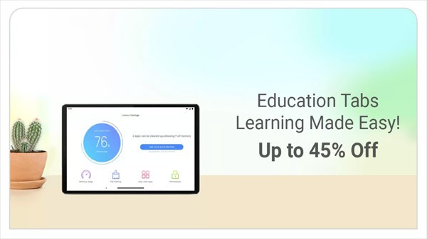 എഡ്യൂക്കേഷണൽ ടാബുകൾക്ക് 45% വരെ കിഴിവ്