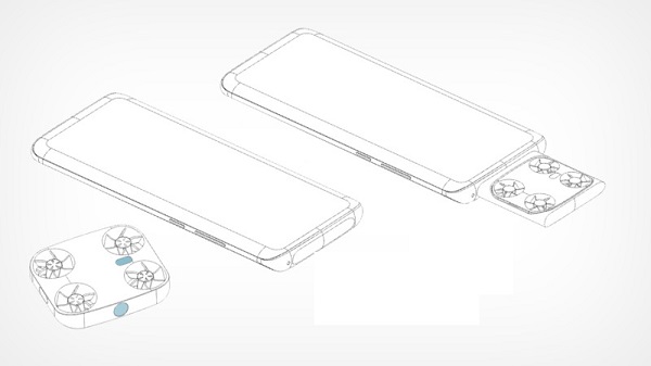 ഫ്ലൈയിംഗ് ക്യാമറയുള്ള ഒരു സ്മാർട്ഫോൺ വിവോ ഒരു പുതിയ പേറ്റന്റിൽ വെളിപ്പെടുത്തി