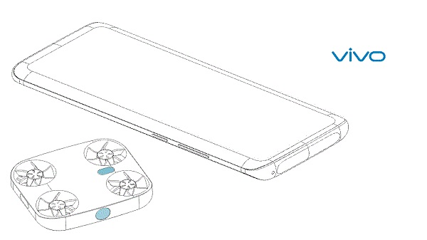 ഫ്ലൈയിംഗ് ക്യാമറയുള്ള ഒരു സ്മാർട്ഫോൺ വിവോ ഒരു പുതിയ പേറ്റന്റിൽ വെളിപ്പെടുത്തി
