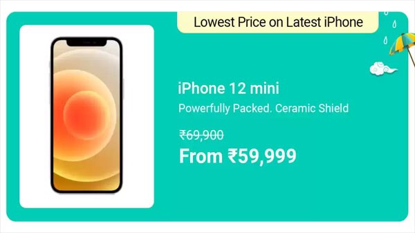 ഐഫോൺ 12 മിനി (റെഡ്, 64 GB)