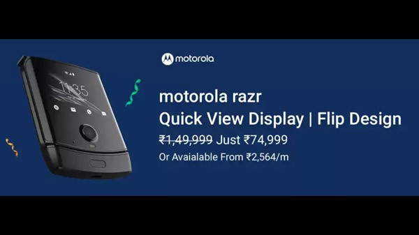 മോട്ടറോള റേസർ (ബ്ലാക്ക്, 128 ജിബി) (6 ജിബി റാം)