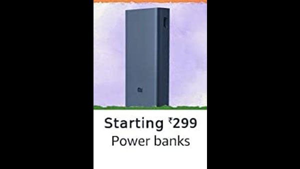 299 രൂപ മുതൽ ആരംഭിക്കുന്ന പവർ ബാങ്കുകൾ