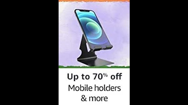 മൊബൈൽ ഹോൾഡറുകൾക്ക് 70% വരെ കിഴിവ്