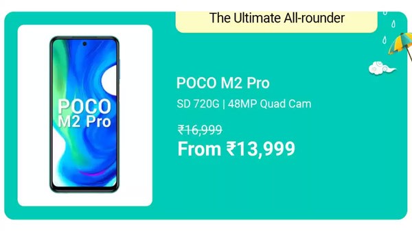 പോക്കോ എം2 പ്രോ (ഗ്രീൻ ആൻഡ് ഗ്രീനർ, 64ജിബി റോം, 6ജിബി റാം)