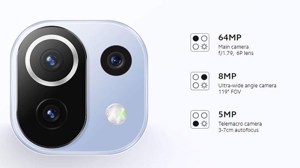 ട്രിപ്പിൾ റിയർ ക്യാമറ സെറ്റപ്പ്