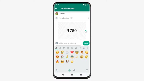എങ്ങനെയാണ് വാട്സ്ആപ്പ് പേയ്മെന്റ് സ്റ്റിക്കറുകൾ ഉപയോഗിക്കുക എന്ന് നോക്കാം
