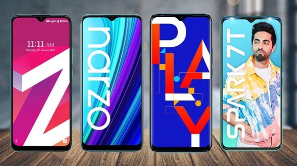 6000 എംഎഎച്ച് ബാറ്ററിയുള്ള സ്മാർട്ട്ഫോണുകൾ