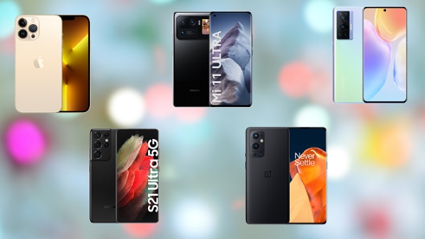 അഞ്ച് സ്മാർട്ട്ഫോണുകൾ