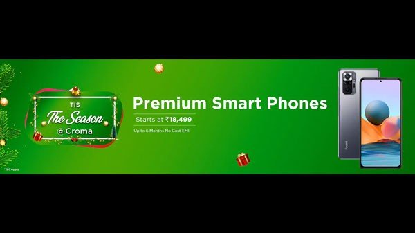 പ്രീമിയം സ്‌മാർട്ട്‌ഫോണുകൾക്ക് 6 മാസം വരെ നോ കോസ്റ്റ് ഇഎംഐ
