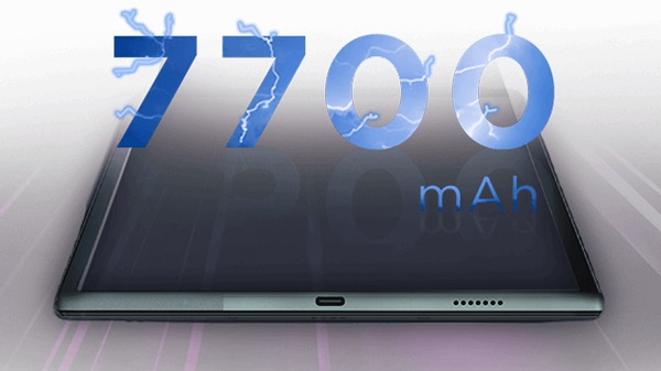 7,700mAh ബാറ്ററി