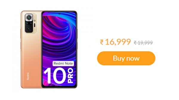 റെഡ്മി നോട്ട് 10 പ്രോ