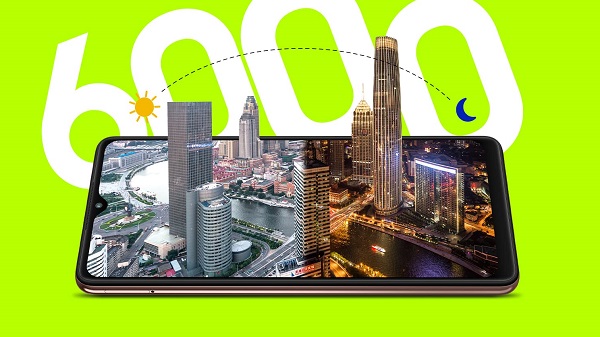 6000 mAh ബാറ്ററി
