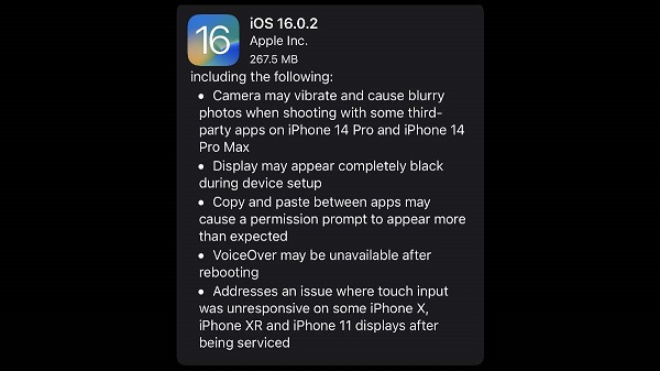 ഐഒഎസ് 16.2