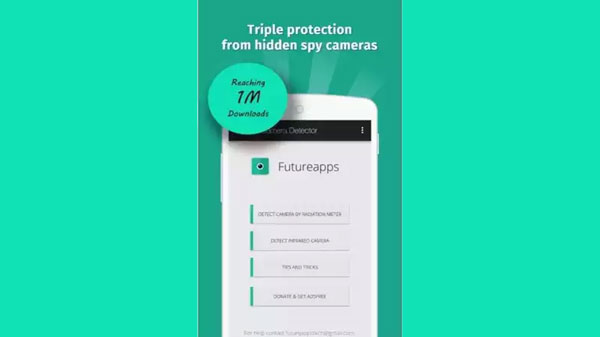 ഹിഡൺ ക്യാമറ ഡിറ്റക്റ്റർ ( ആൻഡ്രോയിഡ് ) ( Hidden camera detector (Android) )