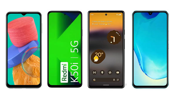 ജനപ്രിയ 5G സ്മാർട്ട്ഫോണുകൾ