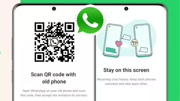 ക്യുആർ കോഡ് സ്കാൻ ചെയ്താൽ മതി, വാട്സ്ആപ്പ് ചാറ്റുകൾ മാറ്റാം!