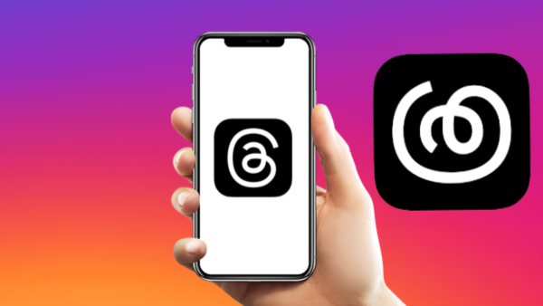 ത്രെഡ്സിലെ ലോഗോ മലയാളത്തിന്റെ ത്ര ചരിച്ചിട്ടതോ?