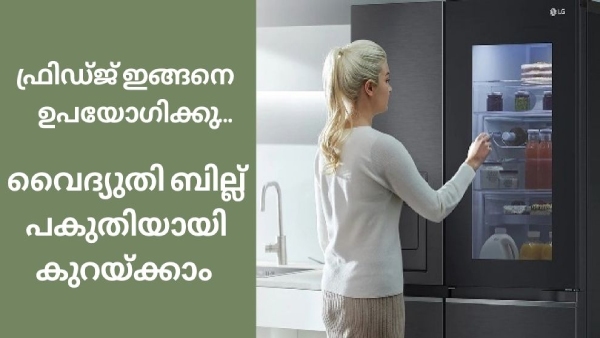 ഫ്രിഡ്ജ് ഇങ്ങനെ ഉപയോ​ഗിച്ചാൽ മതി, വൈദ്യുതി ബില്ല് പകുതിയായി കുറയും